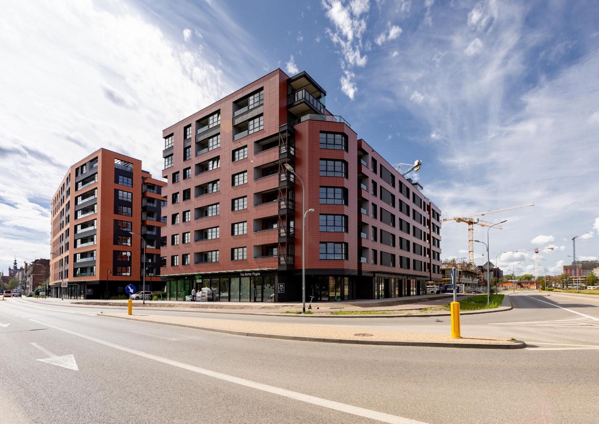 Doki Living - Foodhall & Parking By Downtown Apartments Gdańsk Buitenkant foto