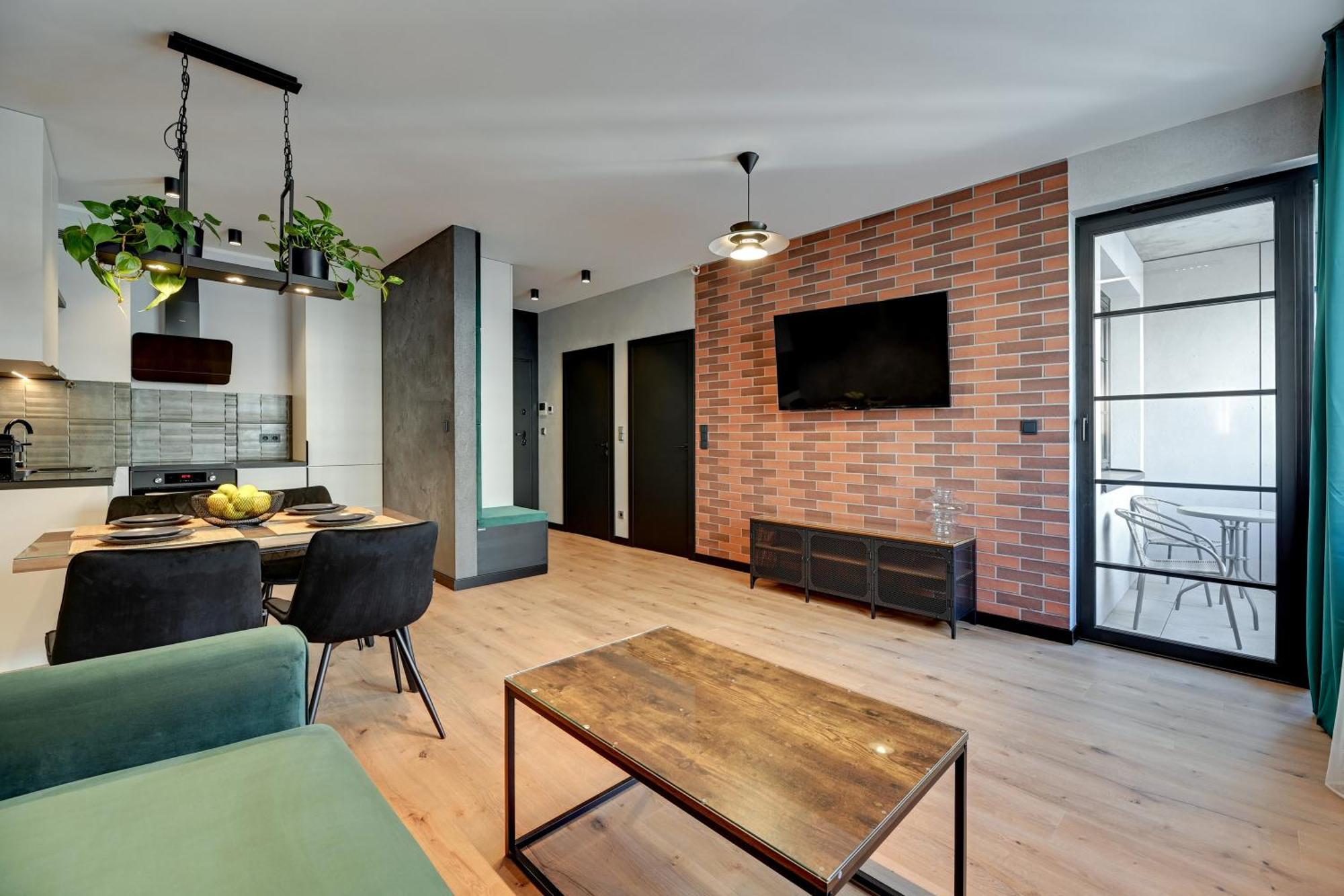 Doki Living - Foodhall & Parking By Downtown Apartments Gdańsk Buitenkant foto