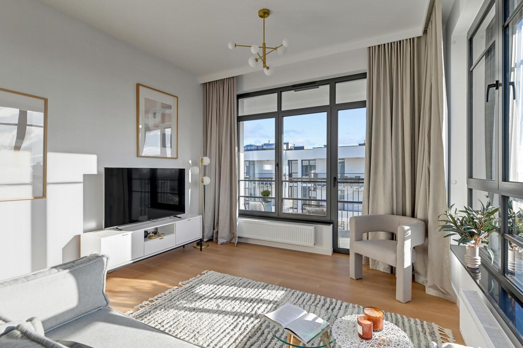 Doki Living - Foodhall & Parking By Downtown Apartments Gdańsk Buitenkant foto