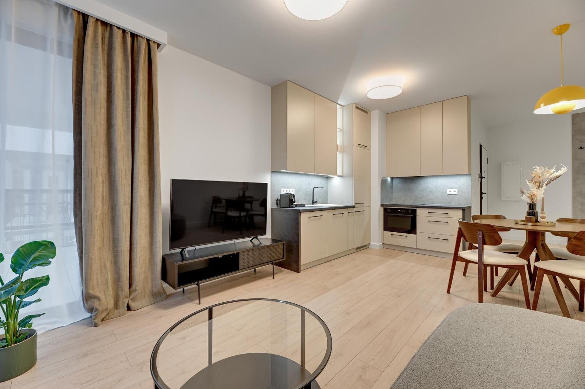Doki Living - Foodhall & Parking By Downtown Apartments Gdańsk Buitenkant foto