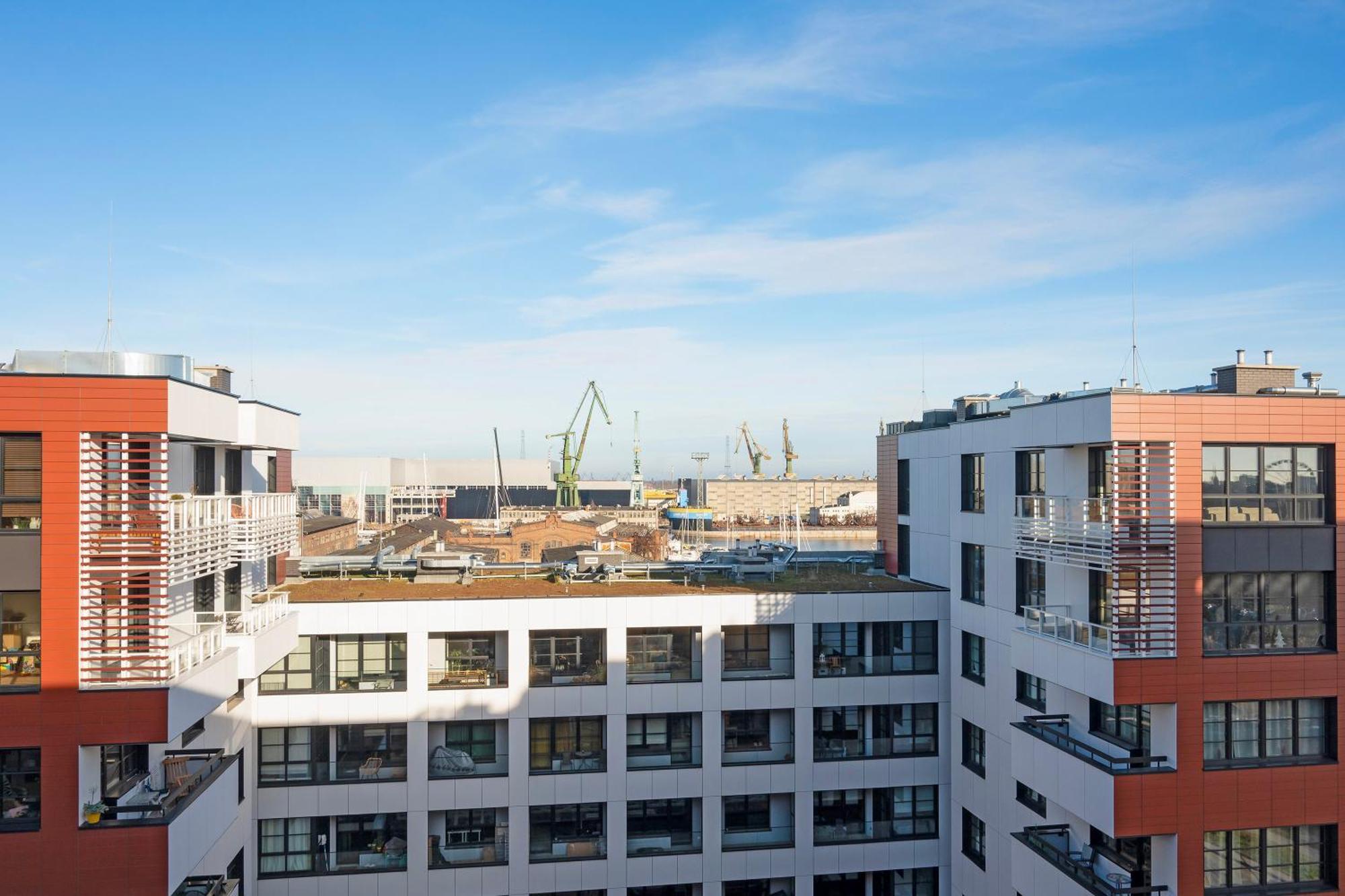 Doki Living - Foodhall & Parking By Downtown Apartments Gdańsk Buitenkant foto