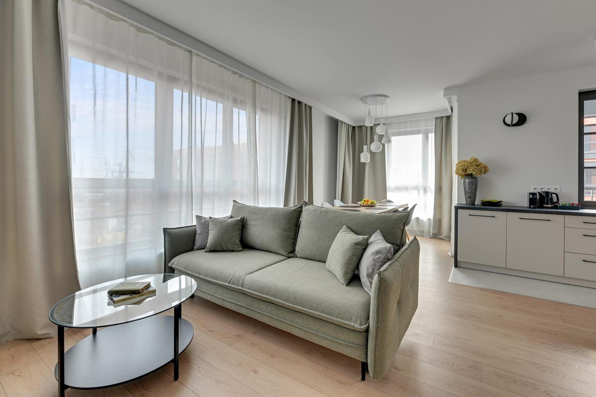 Doki Living - Foodhall & Parking By Downtown Apartments Gdańsk Buitenkant foto