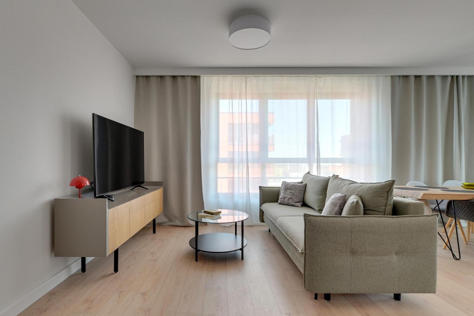 Doki Living - Foodhall & Parking By Downtown Apartments Gdańsk Buitenkant foto