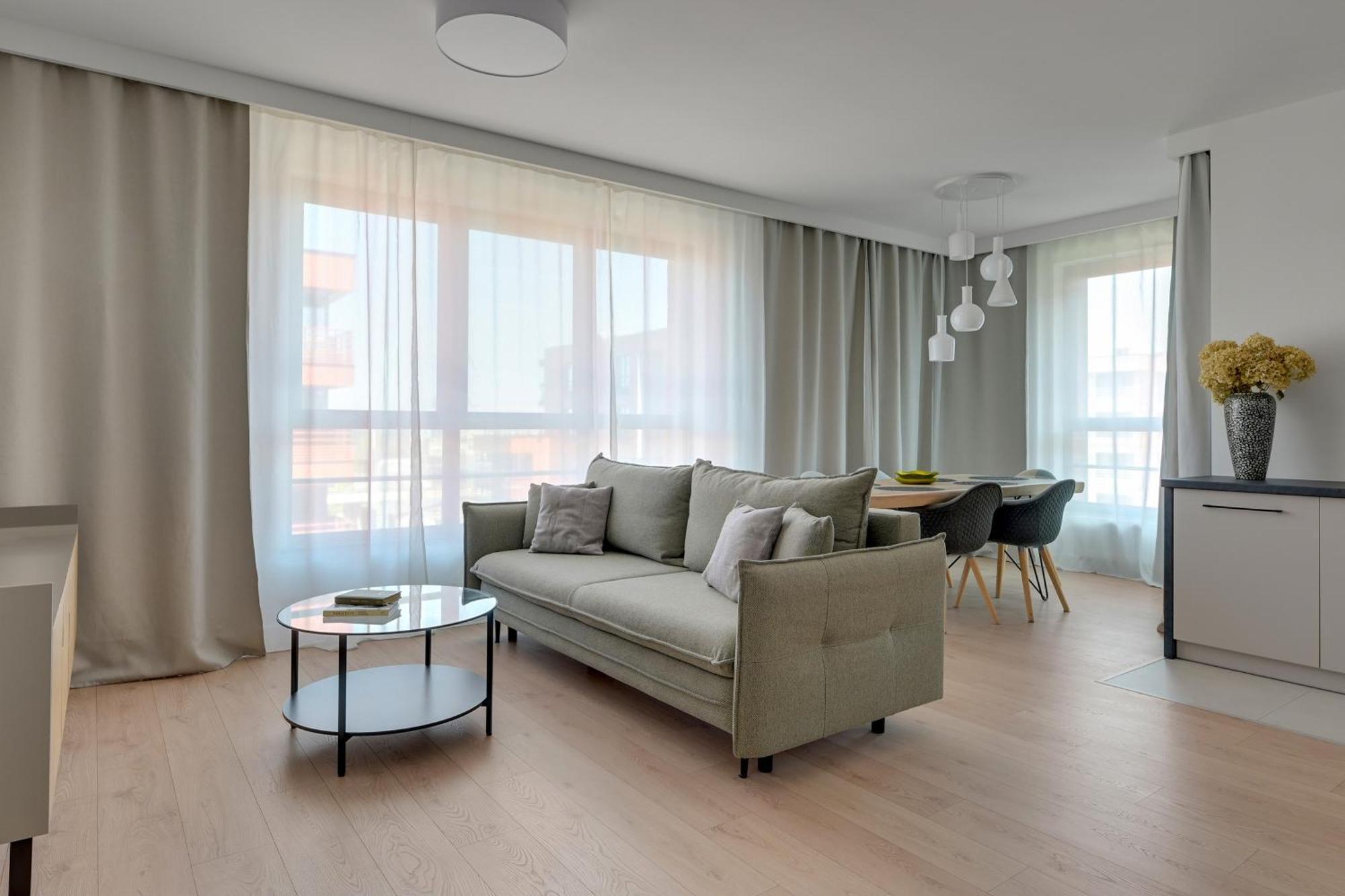 Doki Living - Foodhall & Parking By Downtown Apartments Gdańsk Buitenkant foto